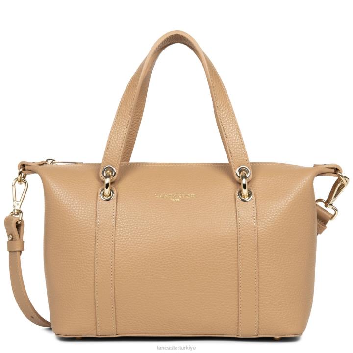 kadınlar çanta foulonne çift doğal-bej Lancaster Paris çanta H0LP3374