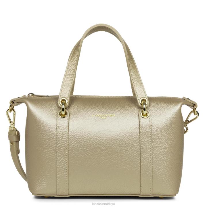 kadınlar çanta foulonne çift çıplak şampanya Lancaster Paris çanta H0LP3382