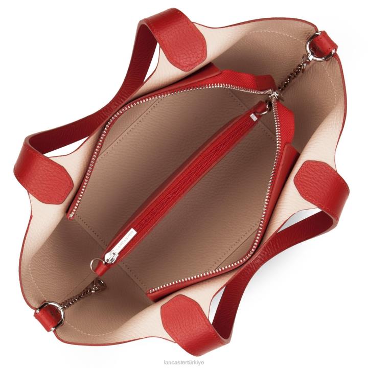 kadınlar çanta foulonne çift pudralı allık Lancaster Paris çanta H0LP3680