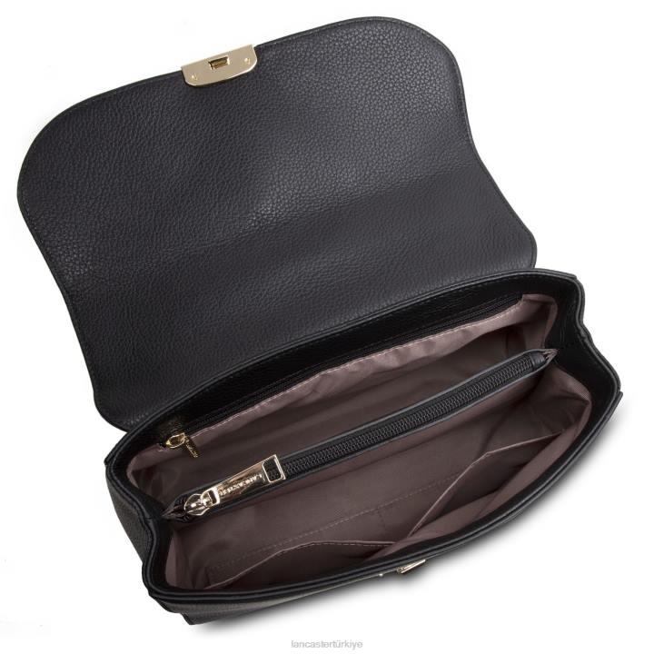 kadınlar çanta foulonne milano kara Lancaster Paris çanta H0LP3338