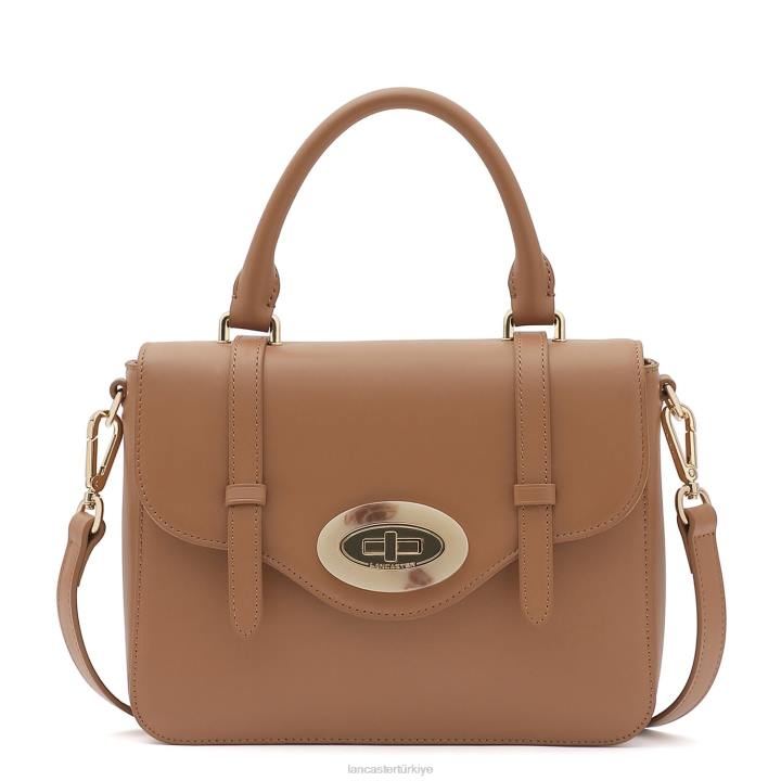 kadınlar çanta mermer dokunuşu deve Lancaster Paris çanta H0LP4247