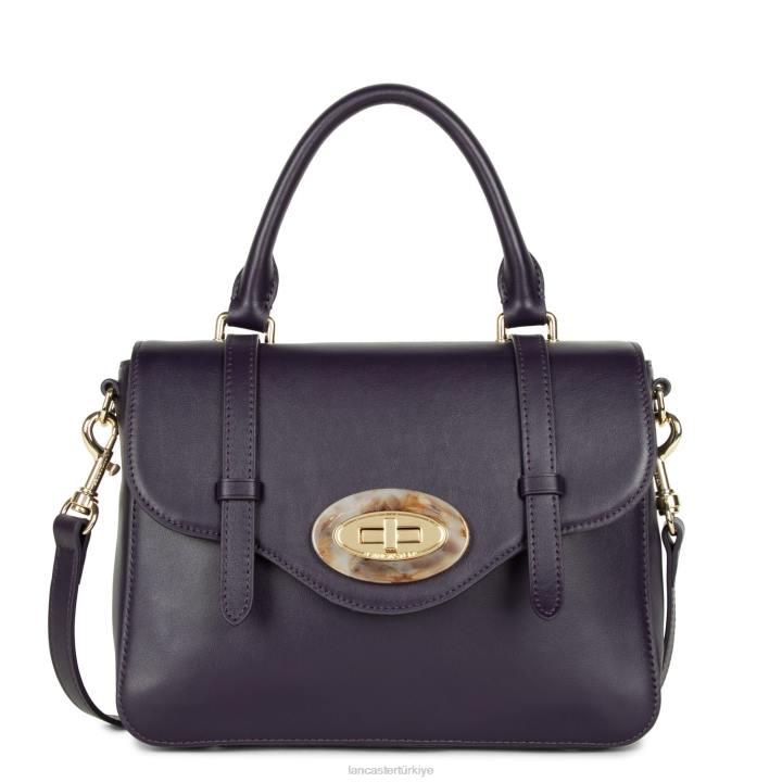 kadınlar çanta mermer dokunuşu menekşe Lancaster Paris çanta H0LP4249