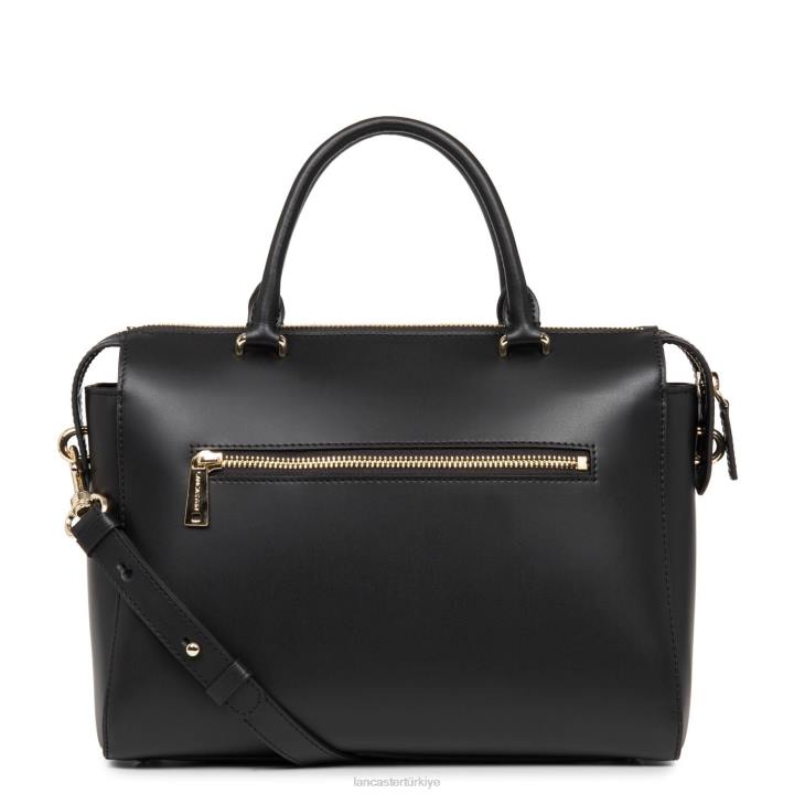 kadınlar çanta pürüzsüz veya hafif kara Lancaster Paris çanta H0LP3073