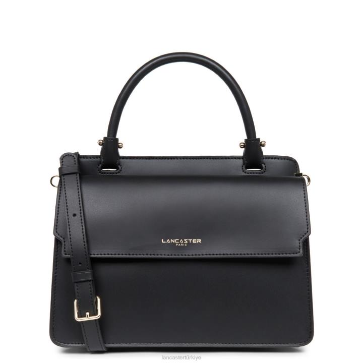 kadınlar çanta pürüzsüz veya hafif kara Lancaster Paris çanta H0LP3709