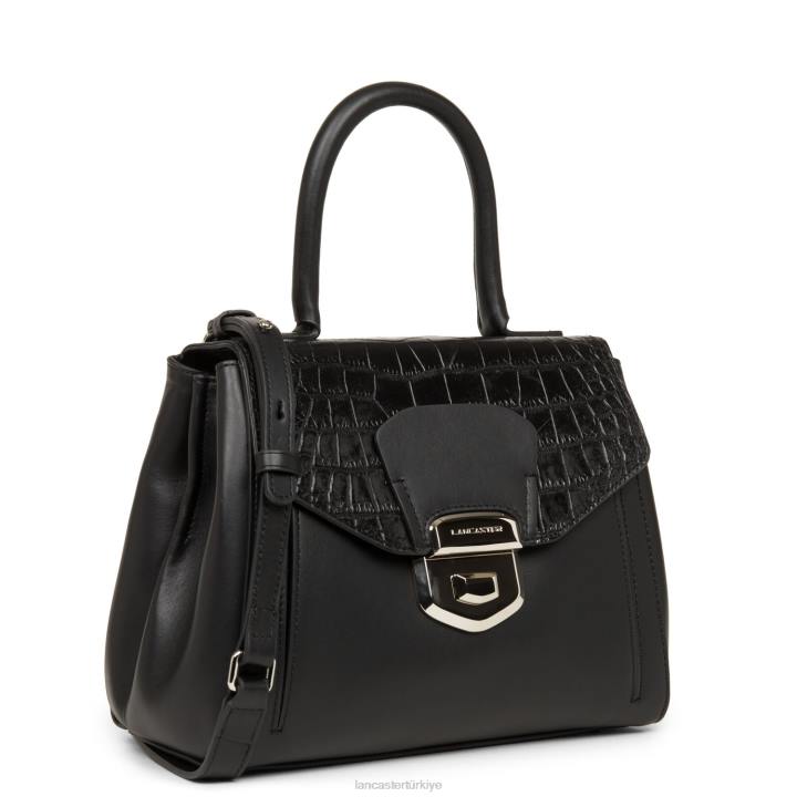 kadınlar çanta parisienne sophia kara timsah Lancaster Paris çanta H0LP3620