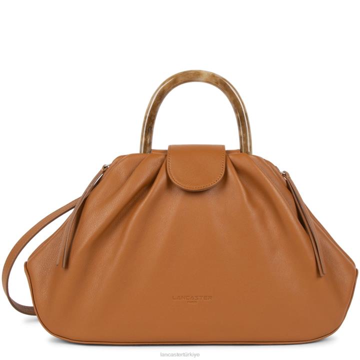kadınlar çanta yumuşak mermer deve Lancaster Paris çanta H0LP3690