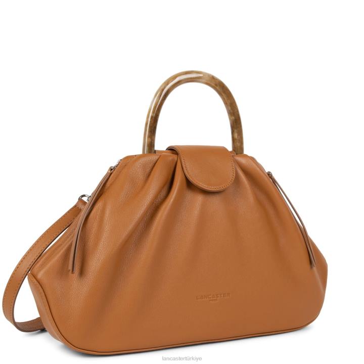 kadınlar çanta yumuşak mermer deve Lancaster Paris çanta H0LP3690