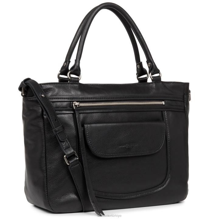 kadınlar çanta yumuşak vintage kara Lancaster Paris çanta H0LP3386