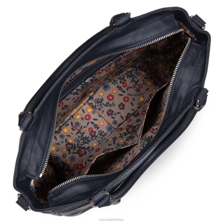 kadınlar çanta yumuşak vintage mavi fonce Lancaster Paris çanta H0LP3388