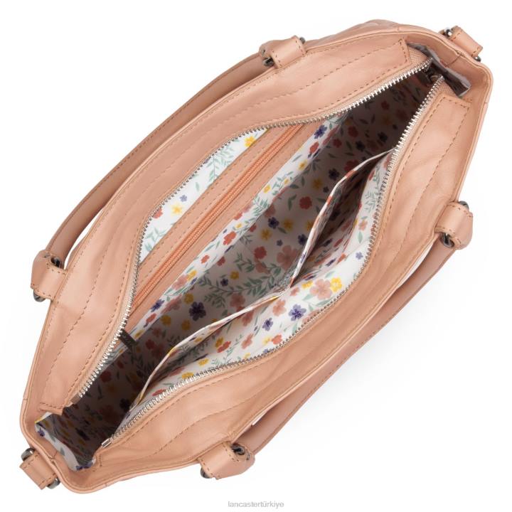 kadınlar çanta yumuşak vintage çıplak gül Lancaster Paris çanta H0LP3384