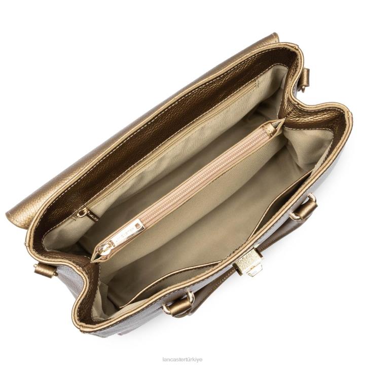 kadınlar büyük çanta foulonne milano altın antika Lancaster Paris çanta H0LP358