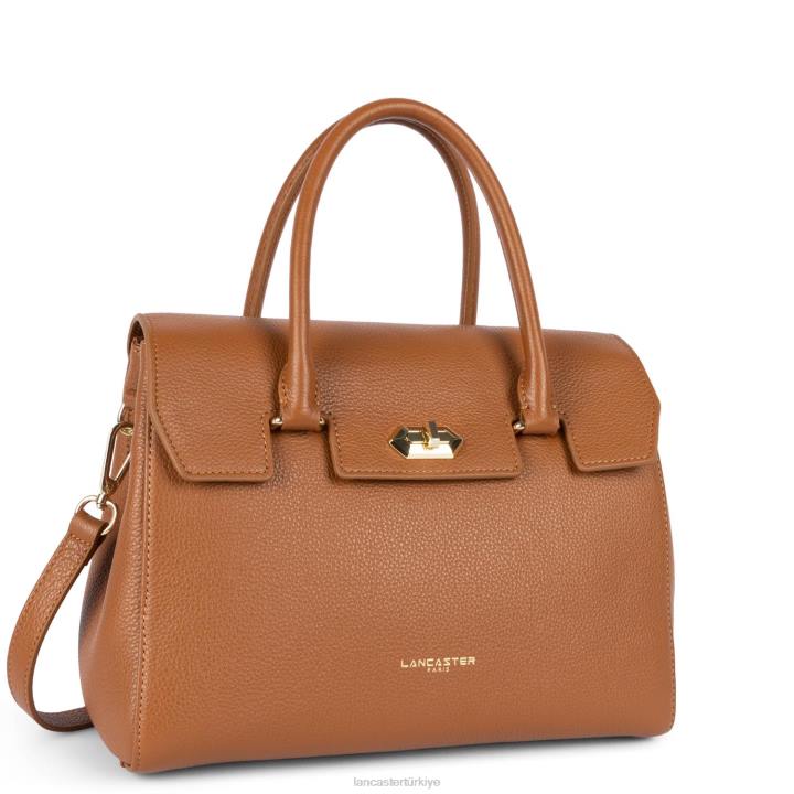 kadınlar büyük çanta foulonne milano karamel Lancaster Paris çanta H0LP361