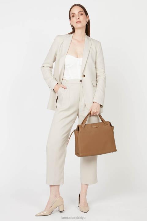 kadınlar büyük çanta kumul deve Lancaster Paris çanta H0LP2609