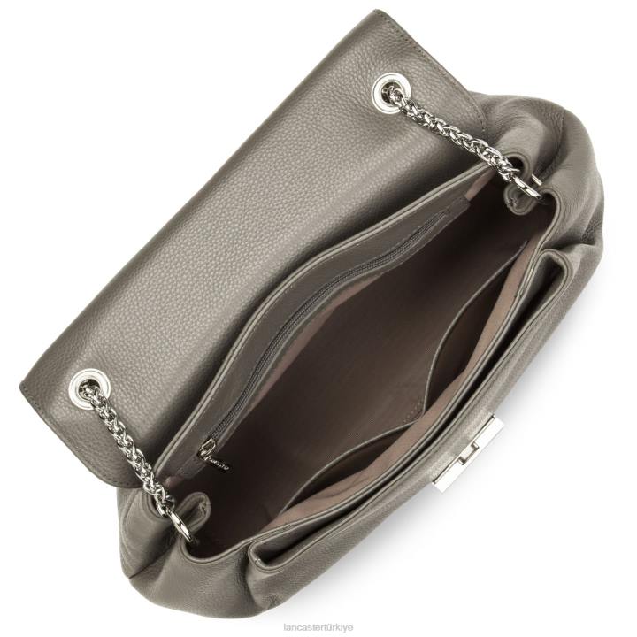 kadınlar büyük çanta pia Gris Lancaster Paris çanta H0LP2675
