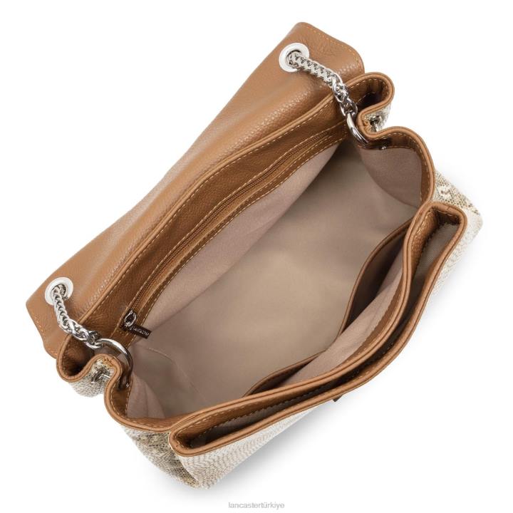kadınlar büyük çanta pia deve iguanası Lancaster Paris çanta H0LP2674