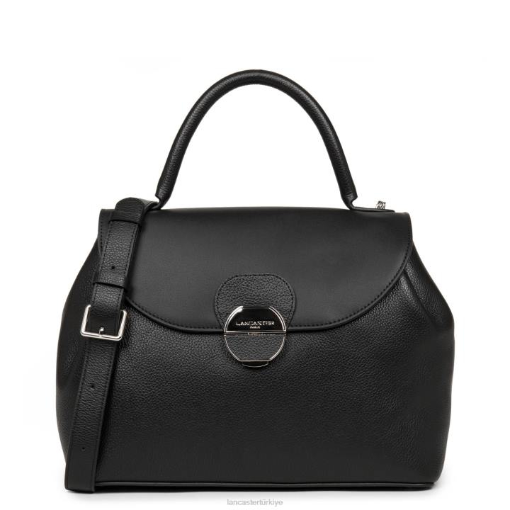 kadınlar büyük çanta pia kara Lancaster Paris çanta H0LP2676