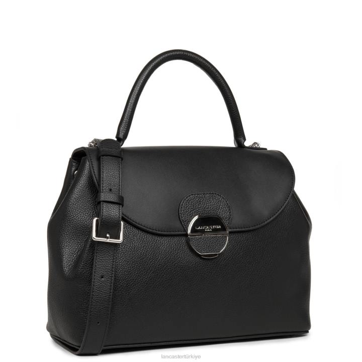 kadınlar büyük çanta pia kara Lancaster Paris çanta H0LP2676