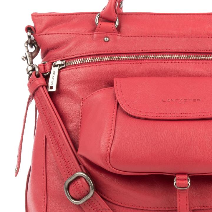 kadınlar büyük çanta yumuşak vintage nova allık Lancaster Paris çanta H0LP2999