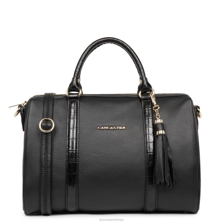 kadınlar büyük spor çanta matmazel ana kara timsah Lancaster Paris çanta H0LP3018