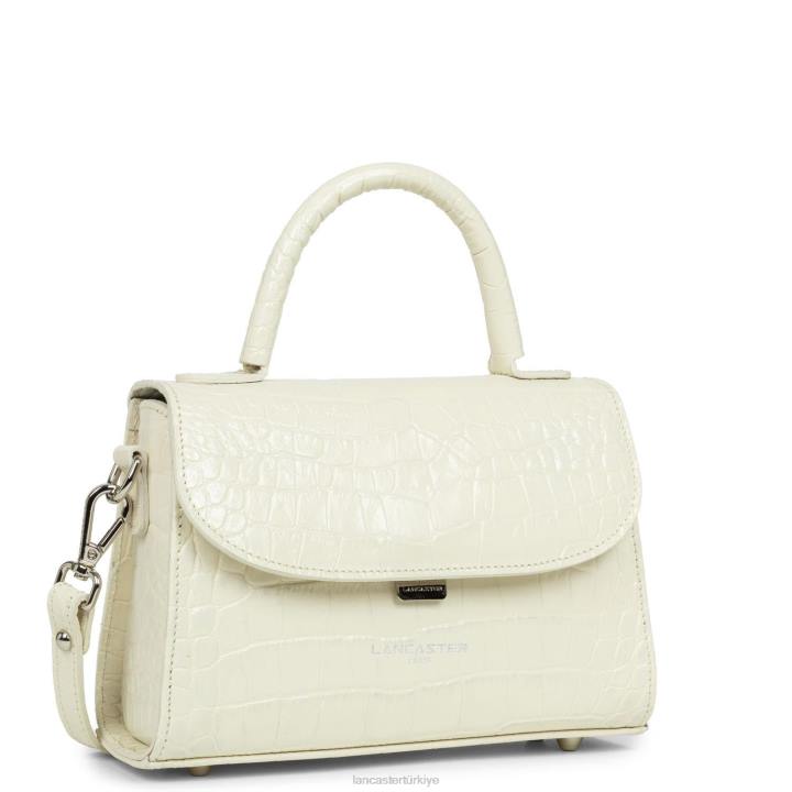 kadınlar küçük çanta egzotik lezard & croco fr bej Lancaster Paris çanta H0LP207