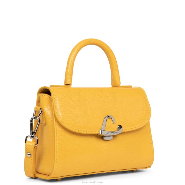 kadınlar küçük çanta lucertola sarı Lancaster Paris çanta H0LP276