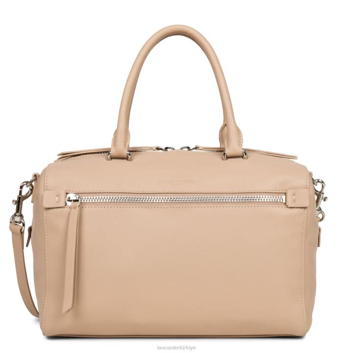 kadınlar kutu çanta yumuşak nappa cappuccino Lancaster Paris çanta H0LP3693