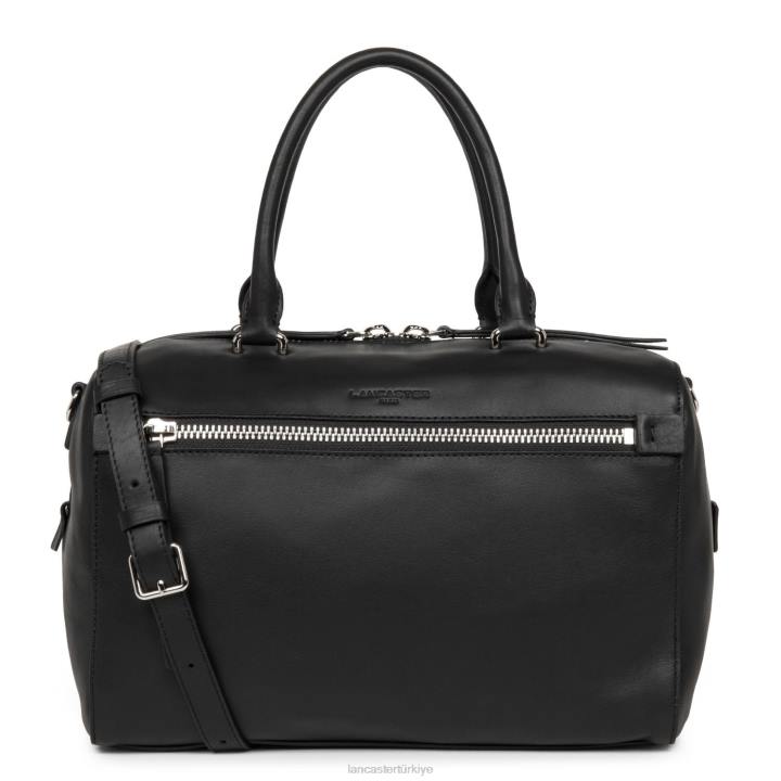 kadınlar kutu çanta yumuşak nappa kara Lancaster Paris çanta H0LP3692