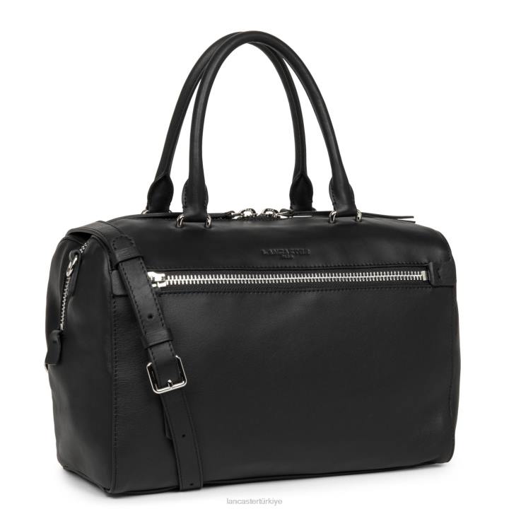 kadınlar kutu çanta yumuşak nappa kara Lancaster Paris çanta H0LP3692