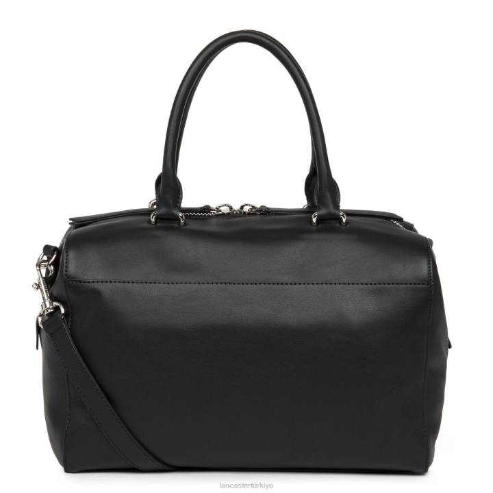 kadınlar kutu çanta yumuşak nappa kara Lancaster Paris çanta H0LP3692