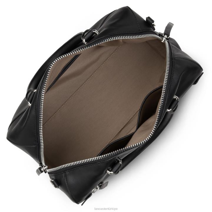 kadınlar kutu çanta yumuşak nappa kara Lancaster Paris çanta H0LP3692