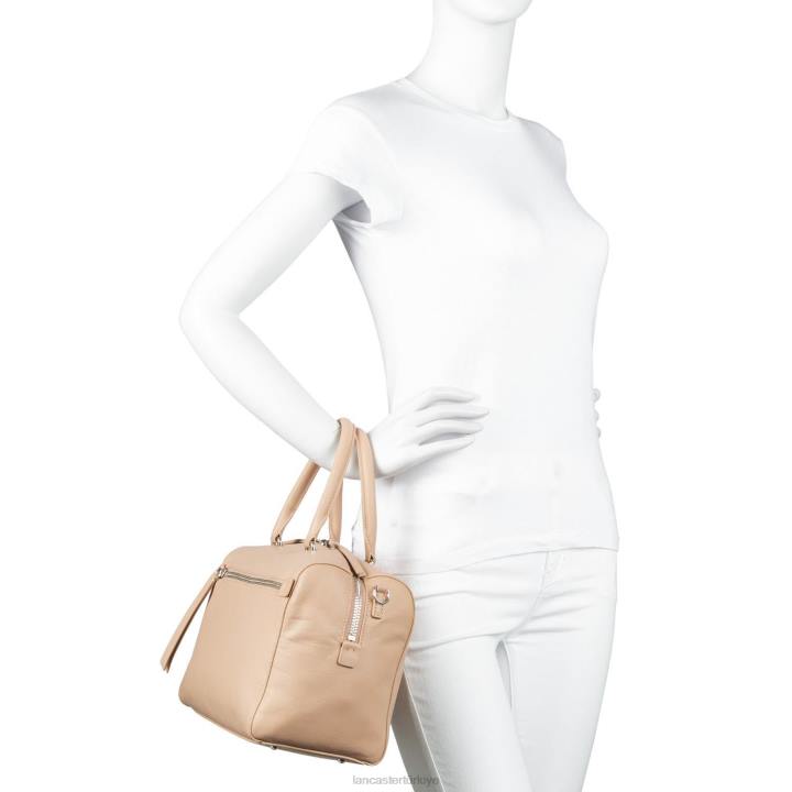 kadınlar kutu çanta yumuşak nappa kara Lancaster Paris çanta H0LP3692