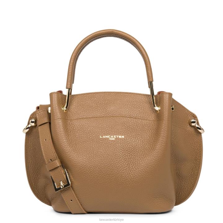 kadınlar m çanta faulonne çift potirondaki deve Lancaster Paris çanta H0LP2963