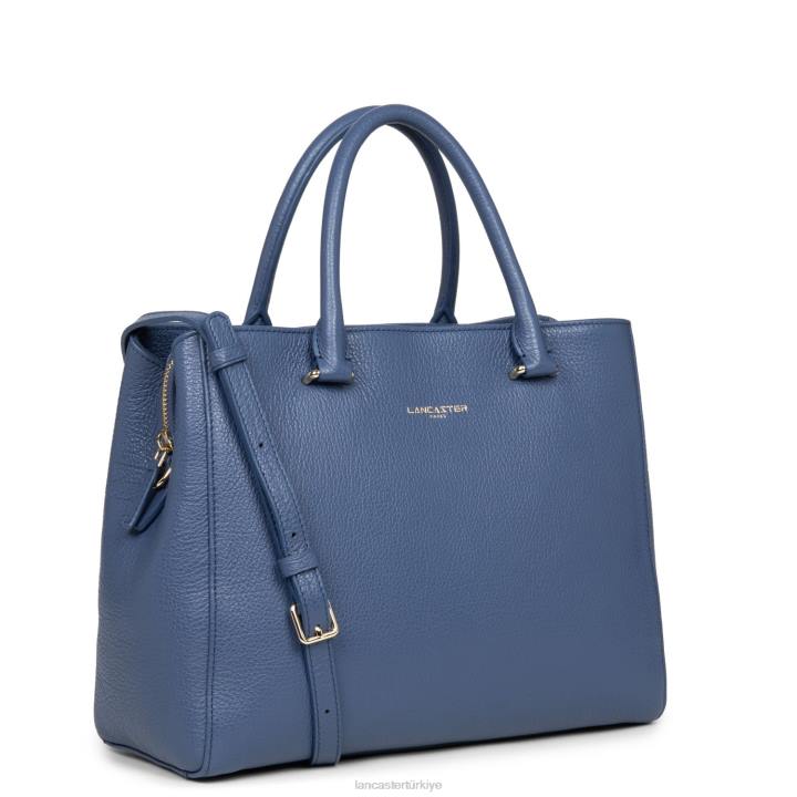 kadınlar m çanta kumul mavi kot Lancaster Paris çanta H0LP2577