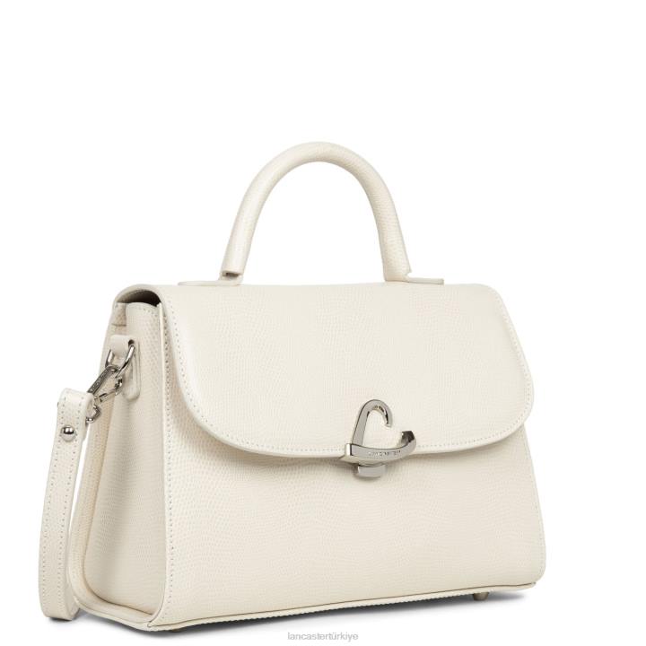 kadınlar m çanta lucertola ekru Lancaster Paris çanta H0LP3476