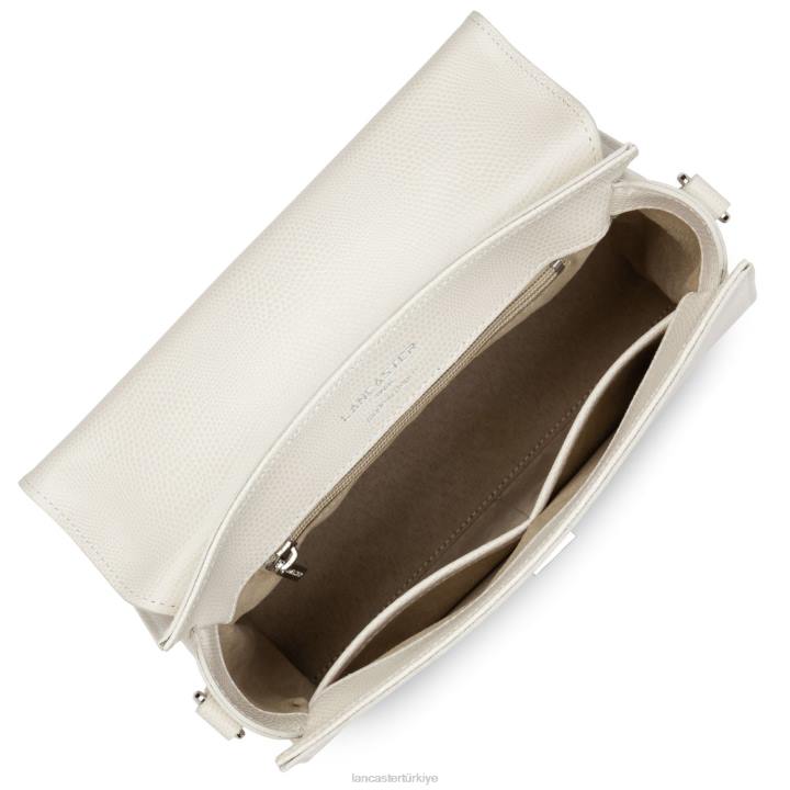 kadınlar m çanta lucertola ekru Lancaster Paris çanta H0LP3476