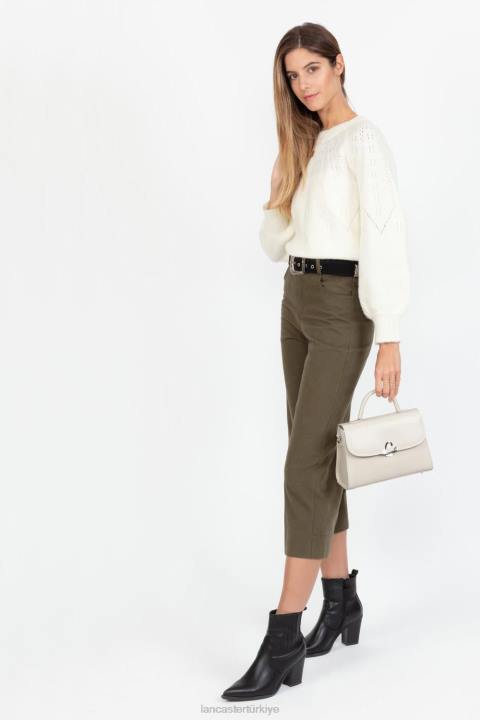 kadınlar m çanta lucertola ekru Lancaster Paris çanta H0LP3476