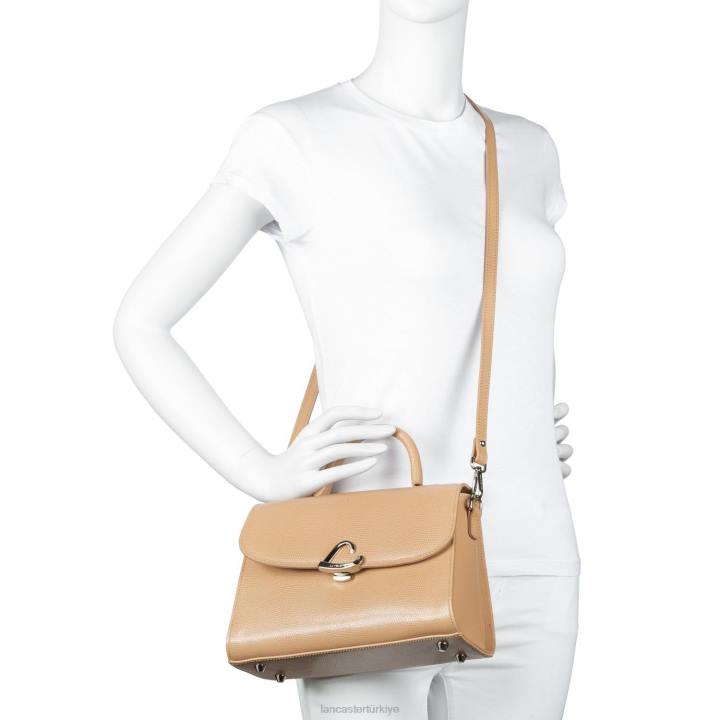 kadınlar m çanta lucertola ekru Lancaster Paris çanta H0LP3476