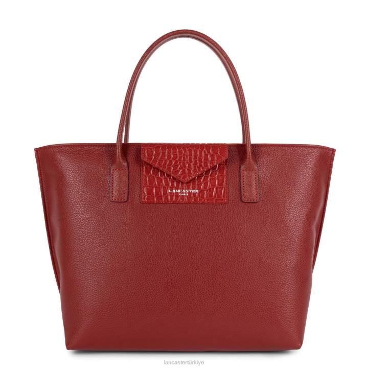 kadınlar m çanta maya carmin-rouge-carmin Lancaster Paris çanta H0LP2810
