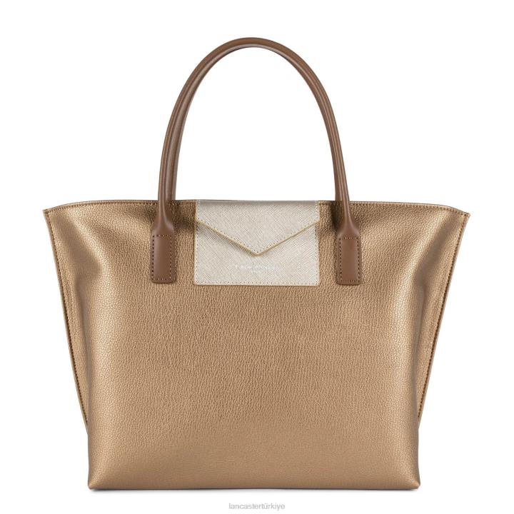 kadınlar m çanta maya cuivre-şampanya-vison Lancaster Paris çanta H0LP2811