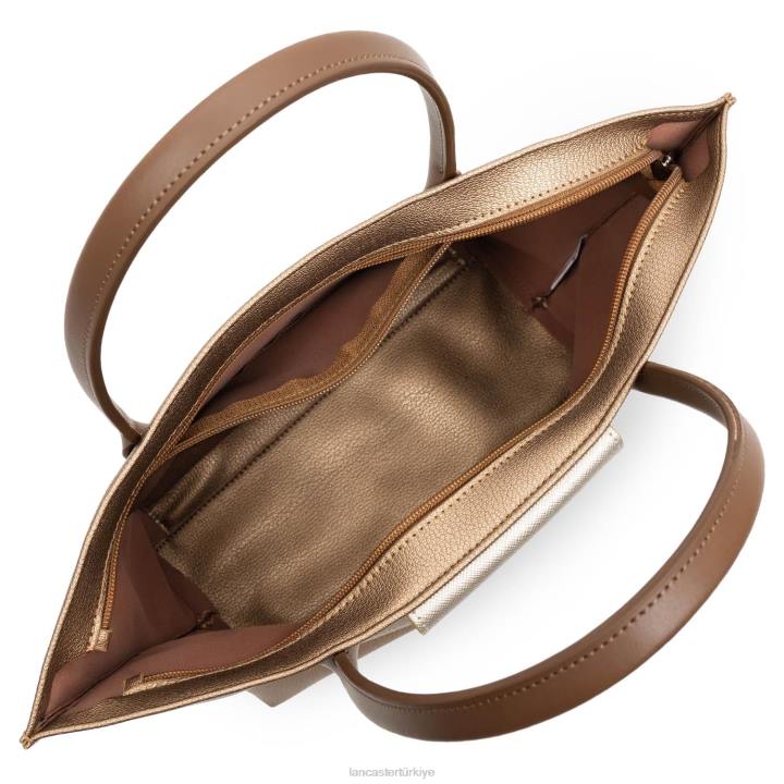 kadınlar m çanta maya cuivre-şampanya-vison Lancaster Paris çanta H0LP2811