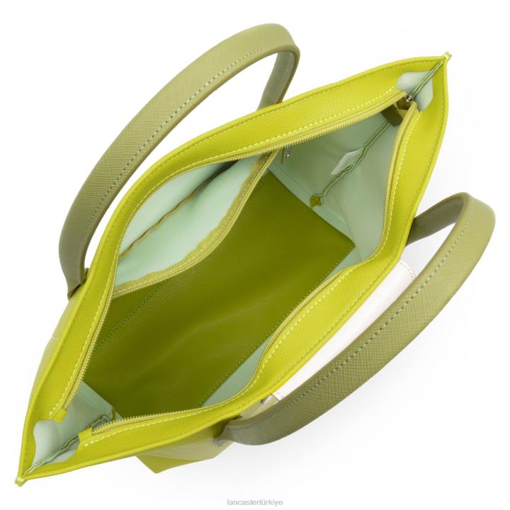 kadınlar m çanta maya kereviz-ekru-fıstık Lancaster Paris çanta H0LP2816