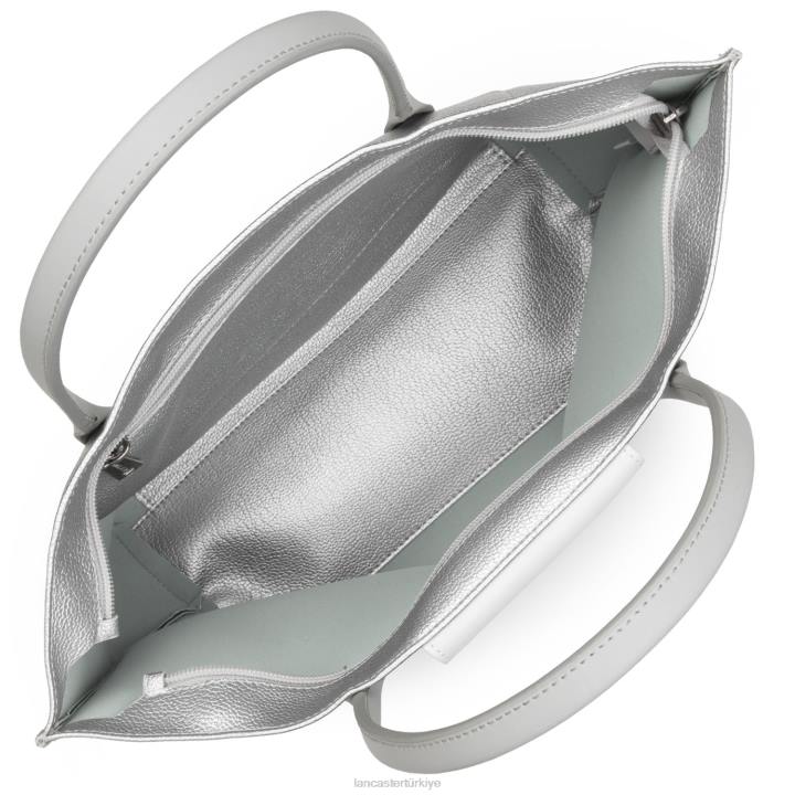 kadınlar m çanta maya yeni argent-blanc-gris perle Lancaster Paris çanta H0LP2776