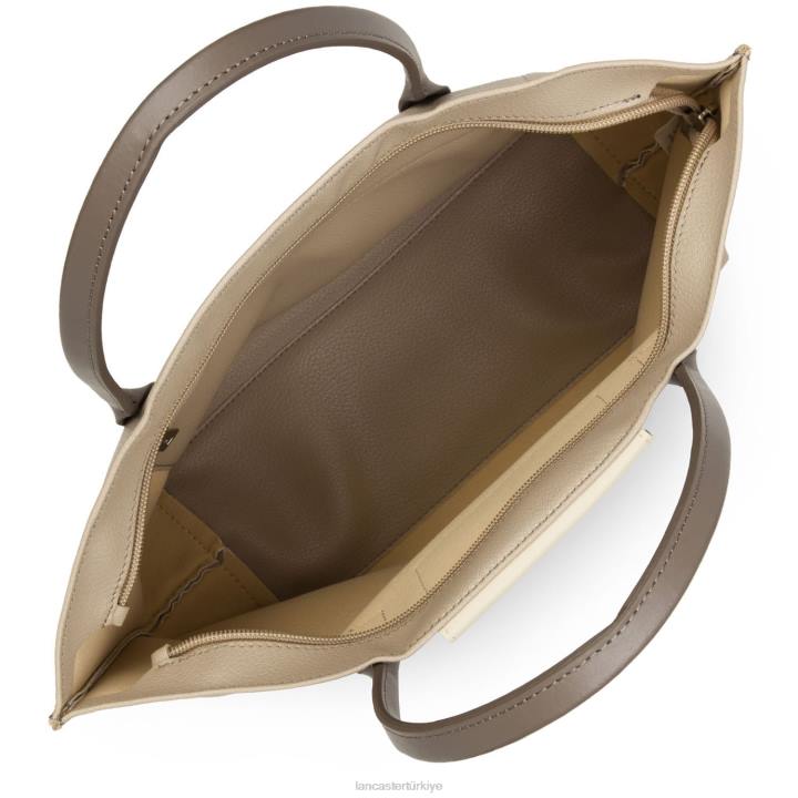 kadınlar m çanta maya yeni galet-fildişi-taupe Lancaster Paris çanta H0LP2774