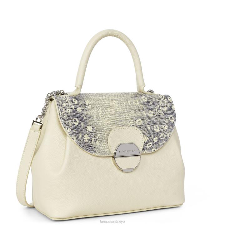 kadınlar m çanta pia bej iguana Lancaster Paris çanta H0LP2641