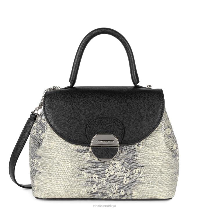 kadınlar m çanta pia kara iguana Lancaster Paris çanta H0LP2638