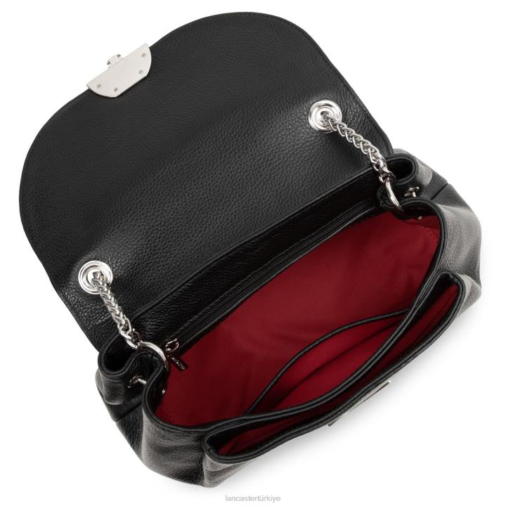 kadınlar m çanta pia kara leopar Lancaster Paris çanta H0LP2646