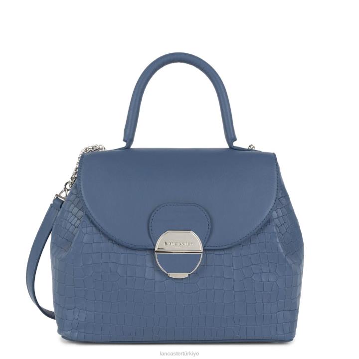 kadınlar m çanta pia mavi timsah Lancaster Paris çanta H0LP2656