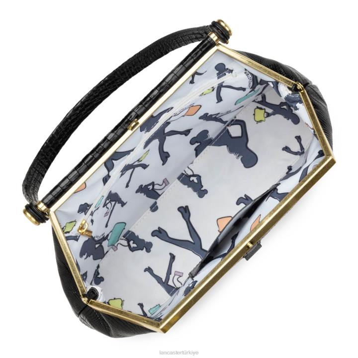 kadınlar m çanta stüdyo rüyası noir-lezard Lancaster Paris çanta H0LP3738