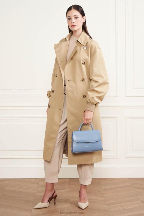 kadınlar m çanta tatlı bile mavi taş Lancaster Paris çanta H0LP2418