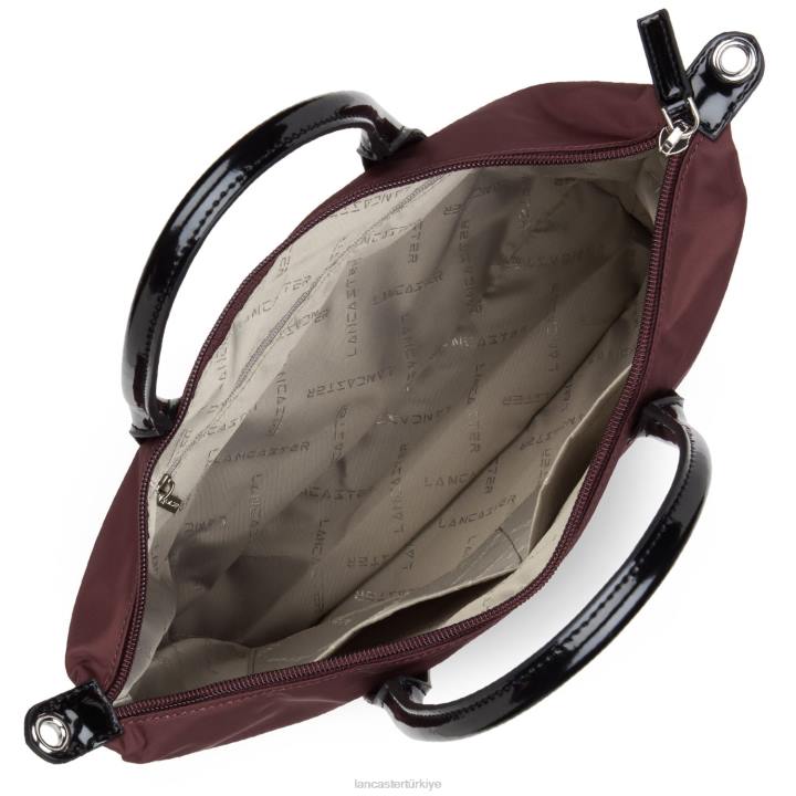 kadınlar m çanta temel verni bordo-noir Lancaster Paris çanta H0LP3051